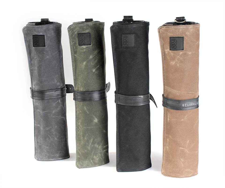 waxed canvas chef knife rolls