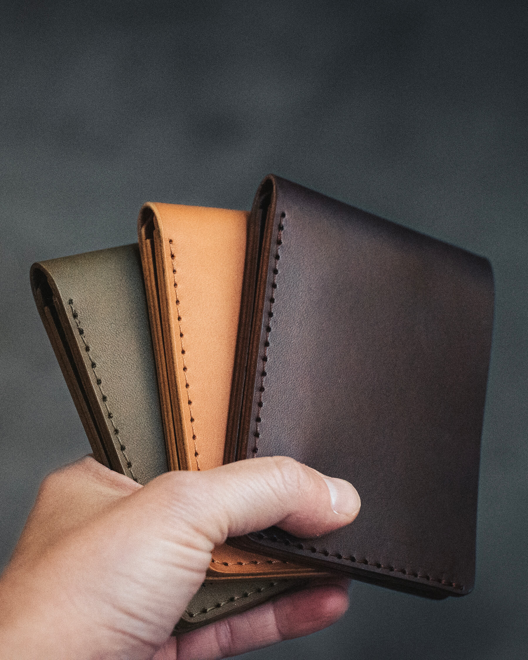 Evan Vegan Leather Bi-Fold Wallet - PX Clothing