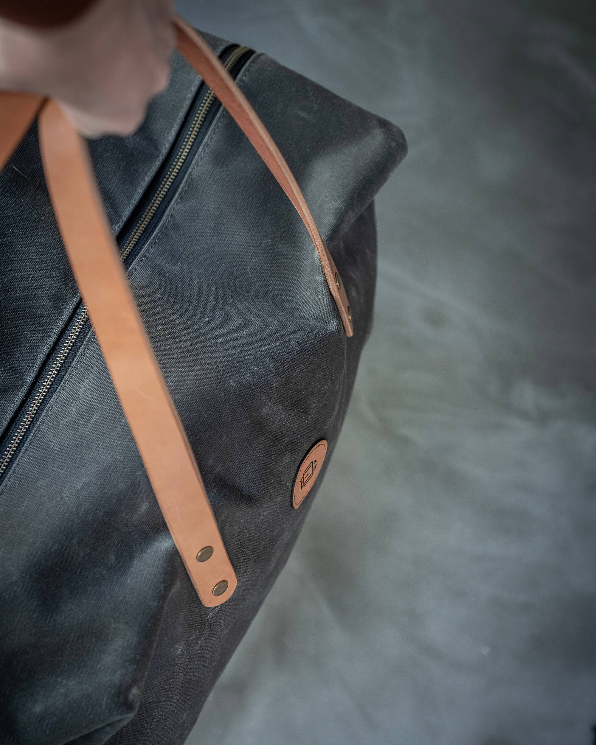 Weekender Duffle Bag for Men: Folding Waxed Canvas Duffle Bag -  Israel